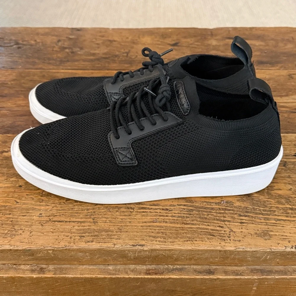 BYLT Premium Basics All Black Knit Lido Sneakers Size 11